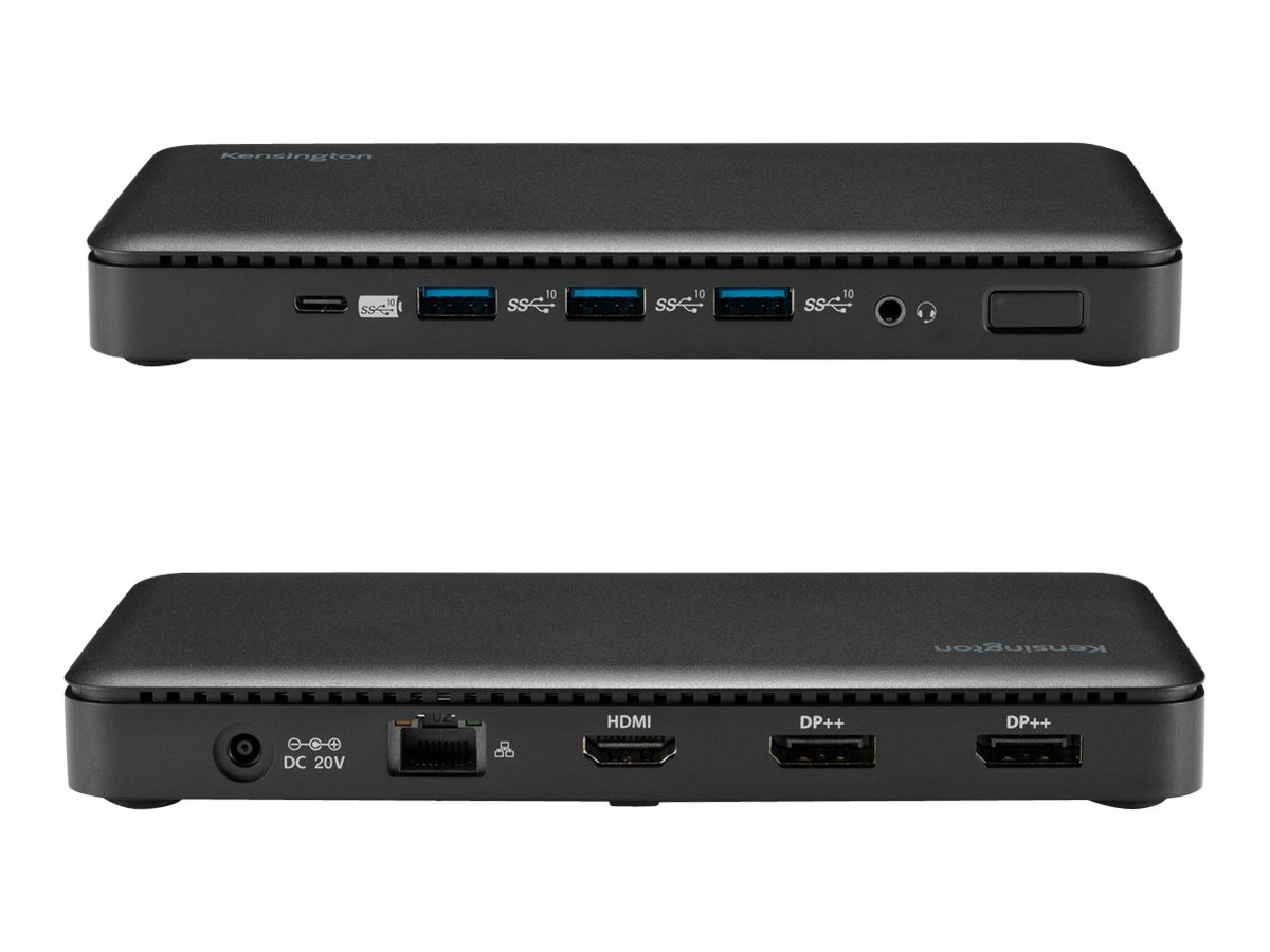 Kensington USB-C Dockingstation SD4839P | Triple Video | 1x HDMI 2x DisplayPort | ohne Netzteil