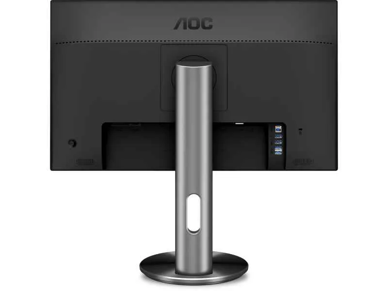 AOC Monitor I2490PXQU/BT LCD-Display 60,5 cm (23,8") schwarz/silber