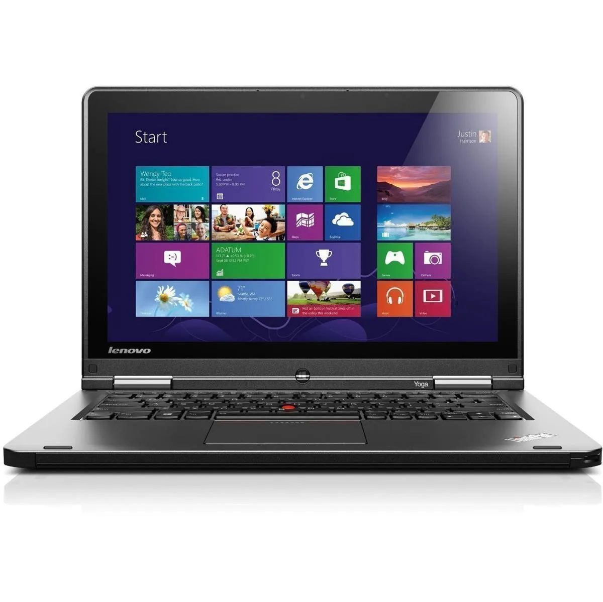 Lenovo ThinkPad Yoga 12 Touch Core i5-5300U 1,9 GHz 8GB RAM  500GB HDD WIN 10 PRO