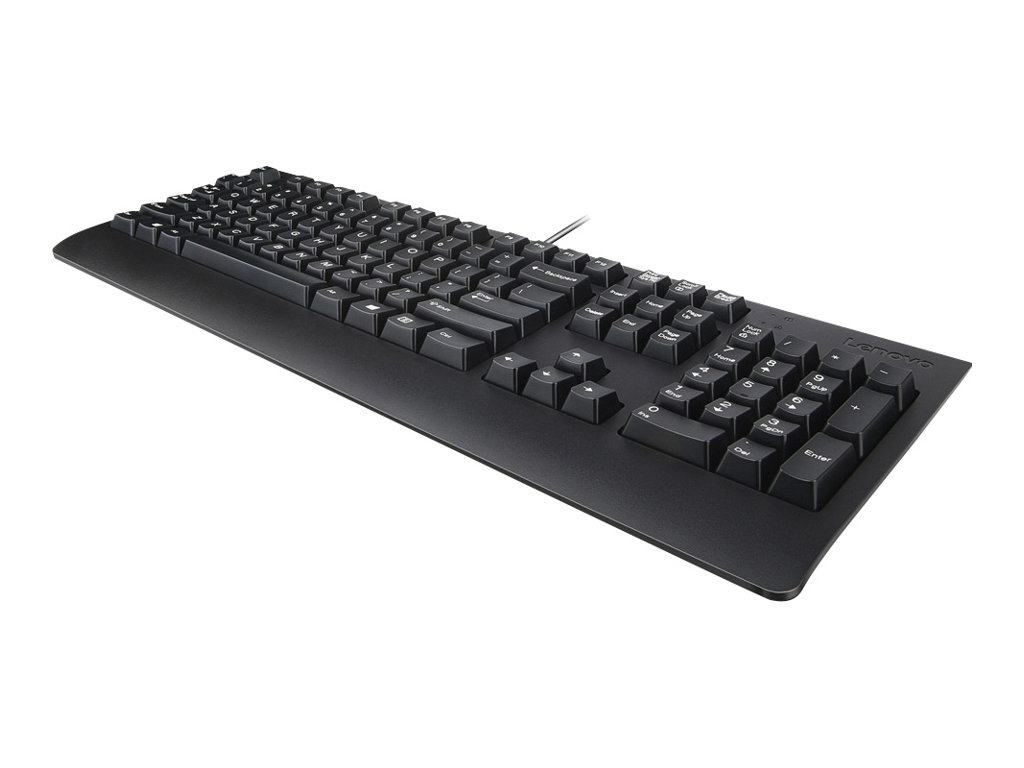 Lenovo Tastatur Preferred Pro II - USB - QWERTY Italienisch - kabelgebunden - schwarz