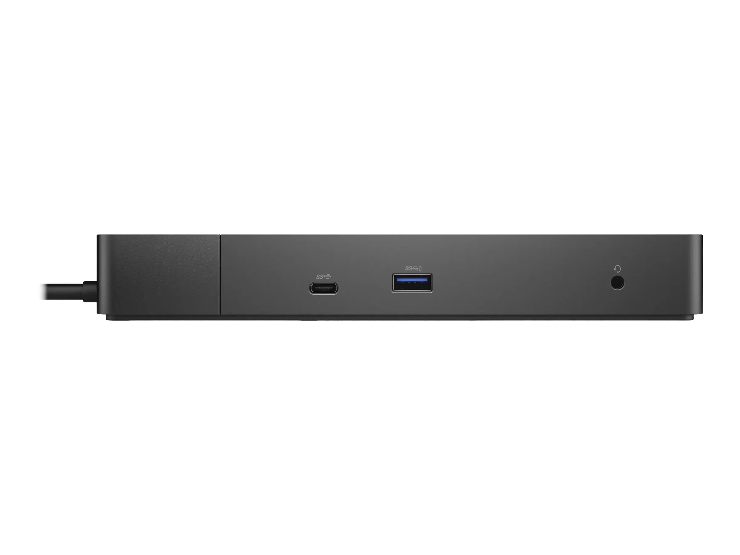 Dell WD19DC Dockingstation frontal mit USB-Anschlüssen und Kopfhöreranschluss