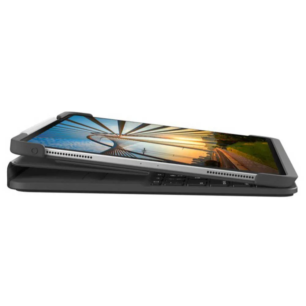 Logitech Slim Folio Pro Tastatur für iPad Pro 12.9-inch (3rd and 4th generation) | schwarz | DE