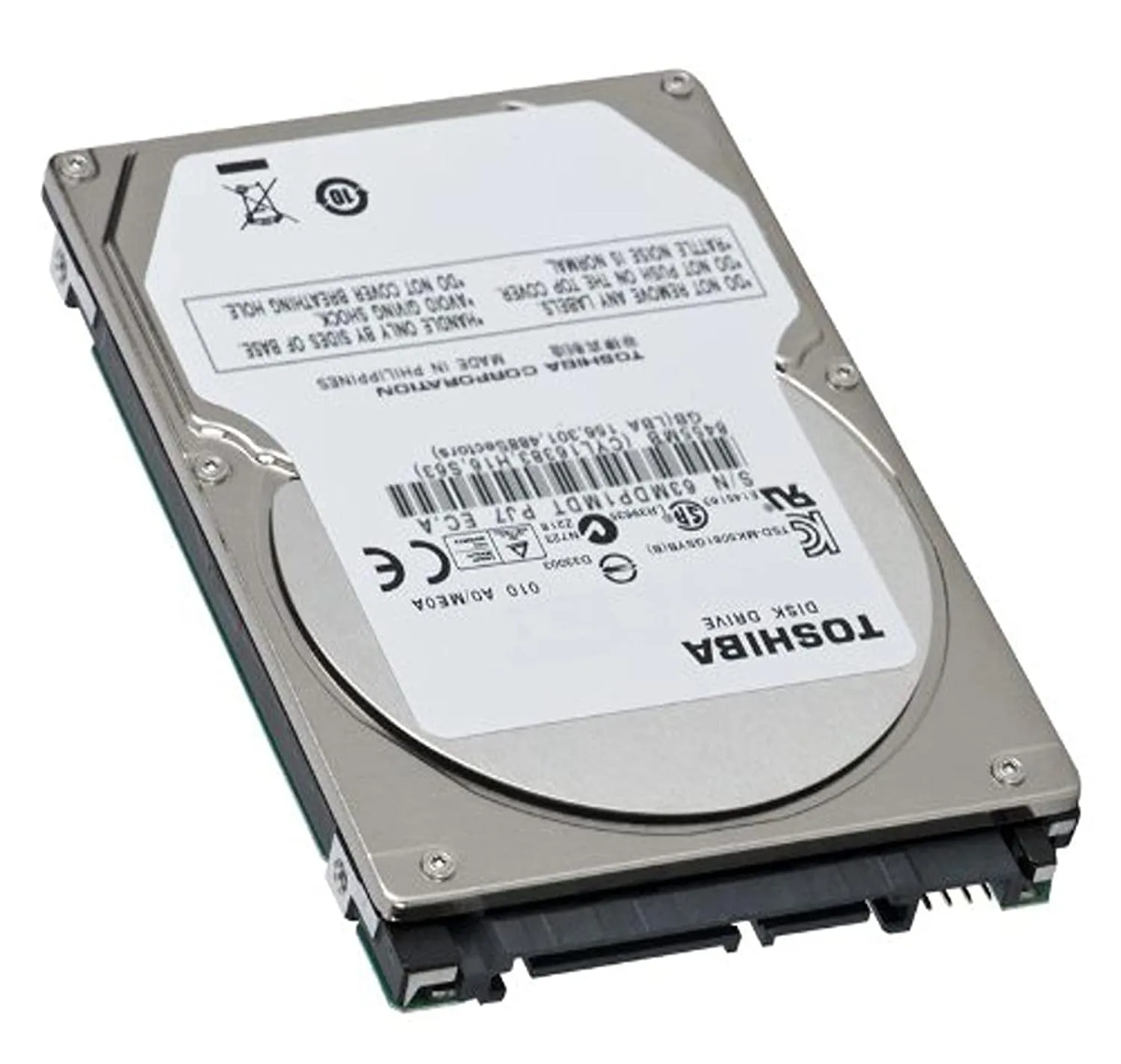 500 GB 2,5-Zoll SATA Festplatte – geeignet für Laptops und kompakte PCs