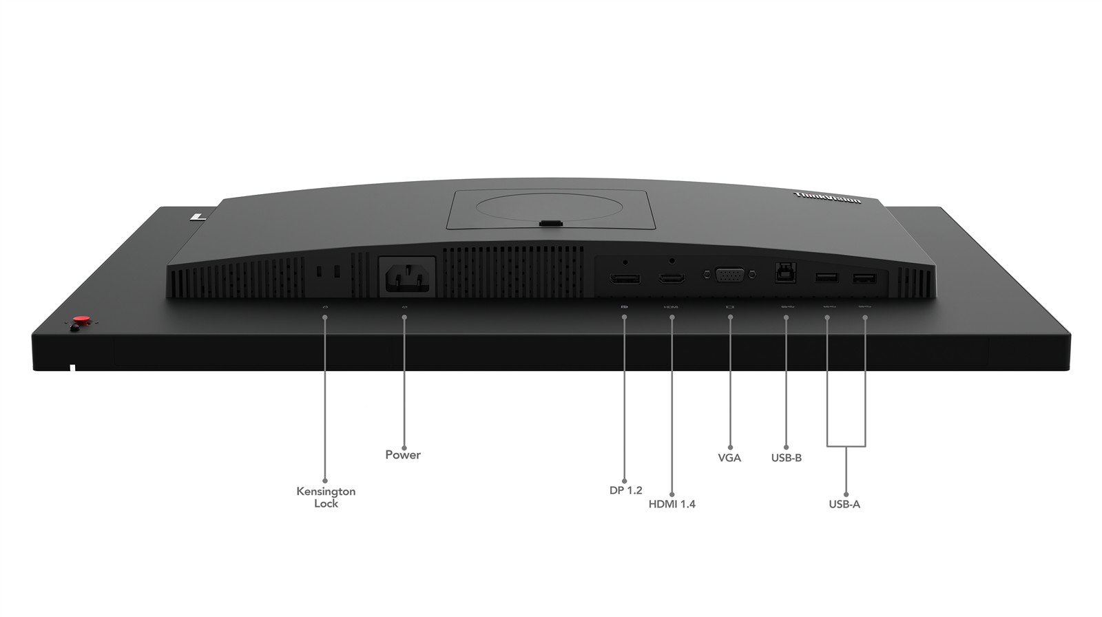 Lenovo ThinkVision T24v-30 | 24" | Webcam | 75 Hz | Full HD | HDMI DP VGA