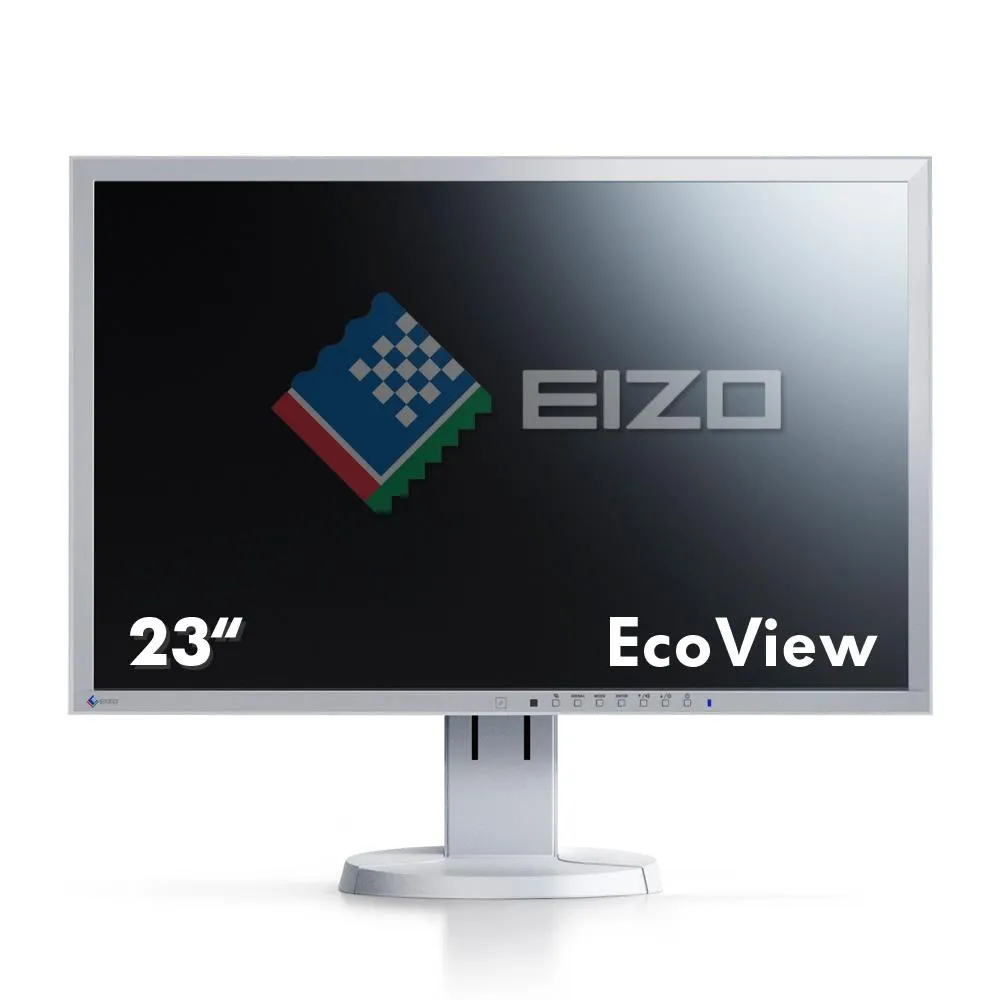 Eizo FlexScan EV2316W LED 23 Zoll Full-HD 1920x1080 DisplayPort VGA DVI USB EV2316WFS3-GY Monitor TFT