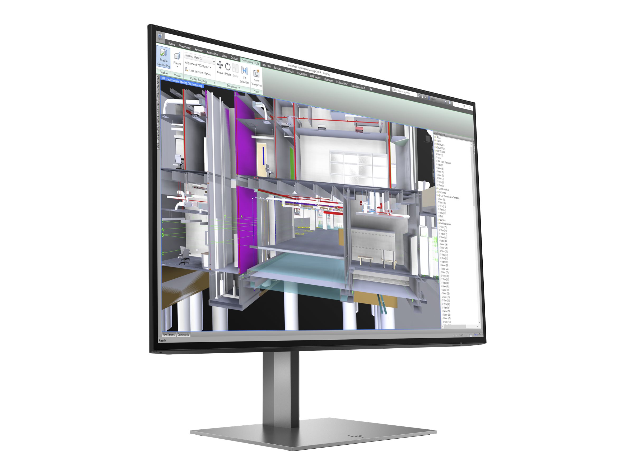 HP Z24u G3 | 24" | WUXGA | DisplayPort HDMI USB-Hub | schwarz/silber