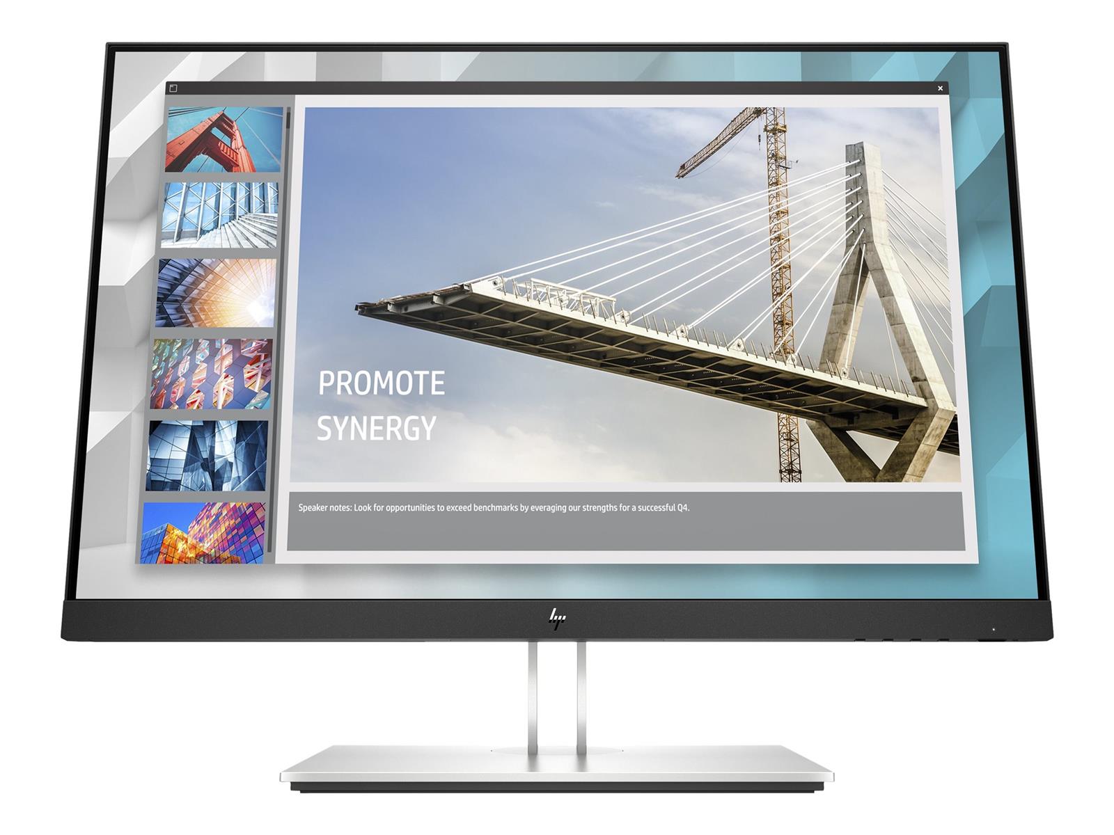 HP E24i G4 Monitor | 24" | WUXGA | schwarz/silber
