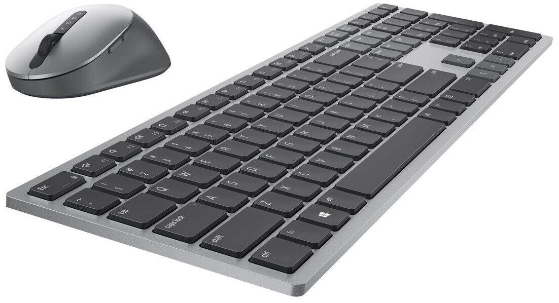 Dell Pro Plus Tastatur und Maus Set | KM7321W | Kabellos + Bluetooth | QWERTZ - Deutsch