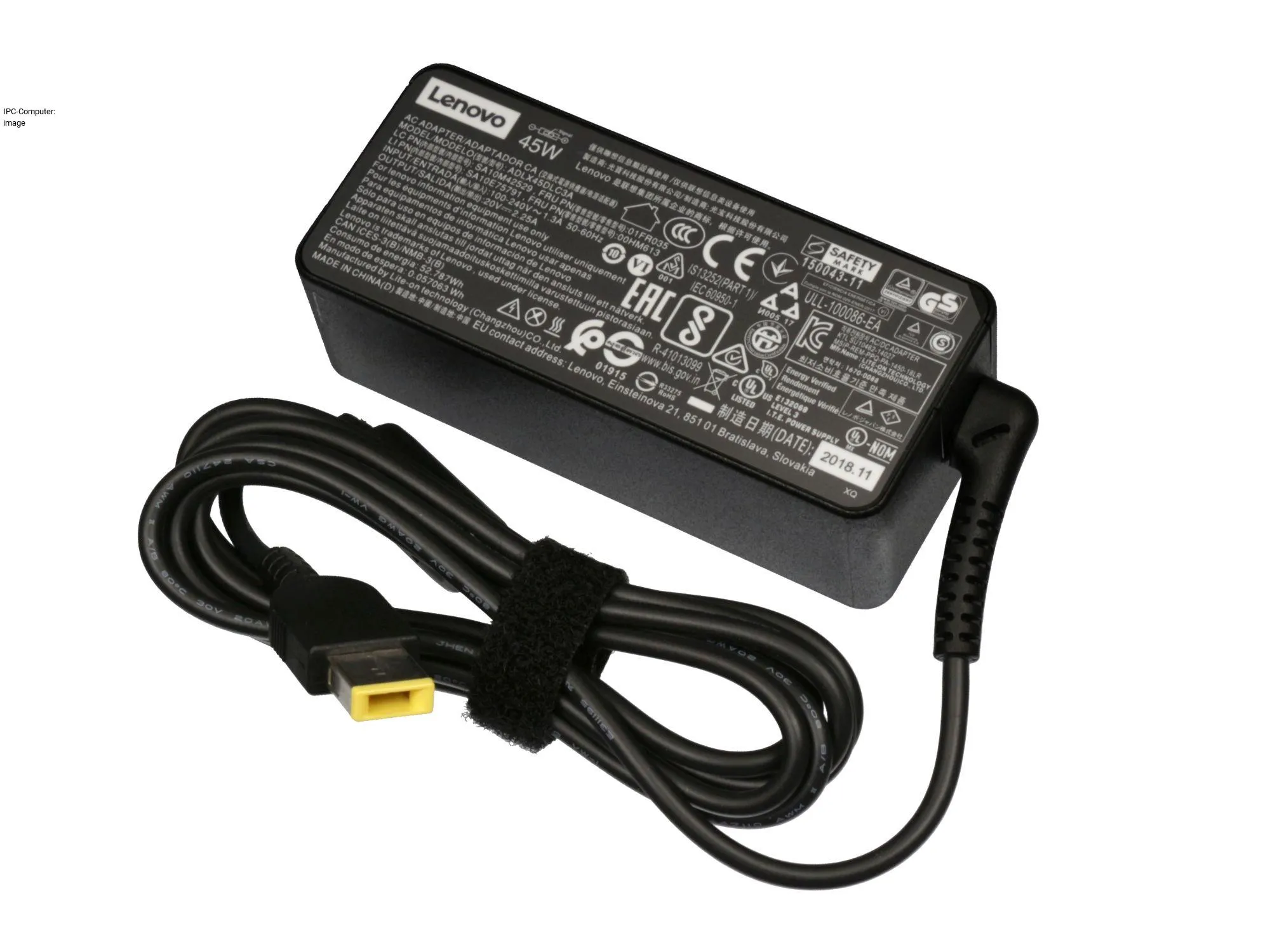 Lenovo Netzteil 45 Watt SlimTip AC Adapter Ladegerät für ThinkPad gebraucht
