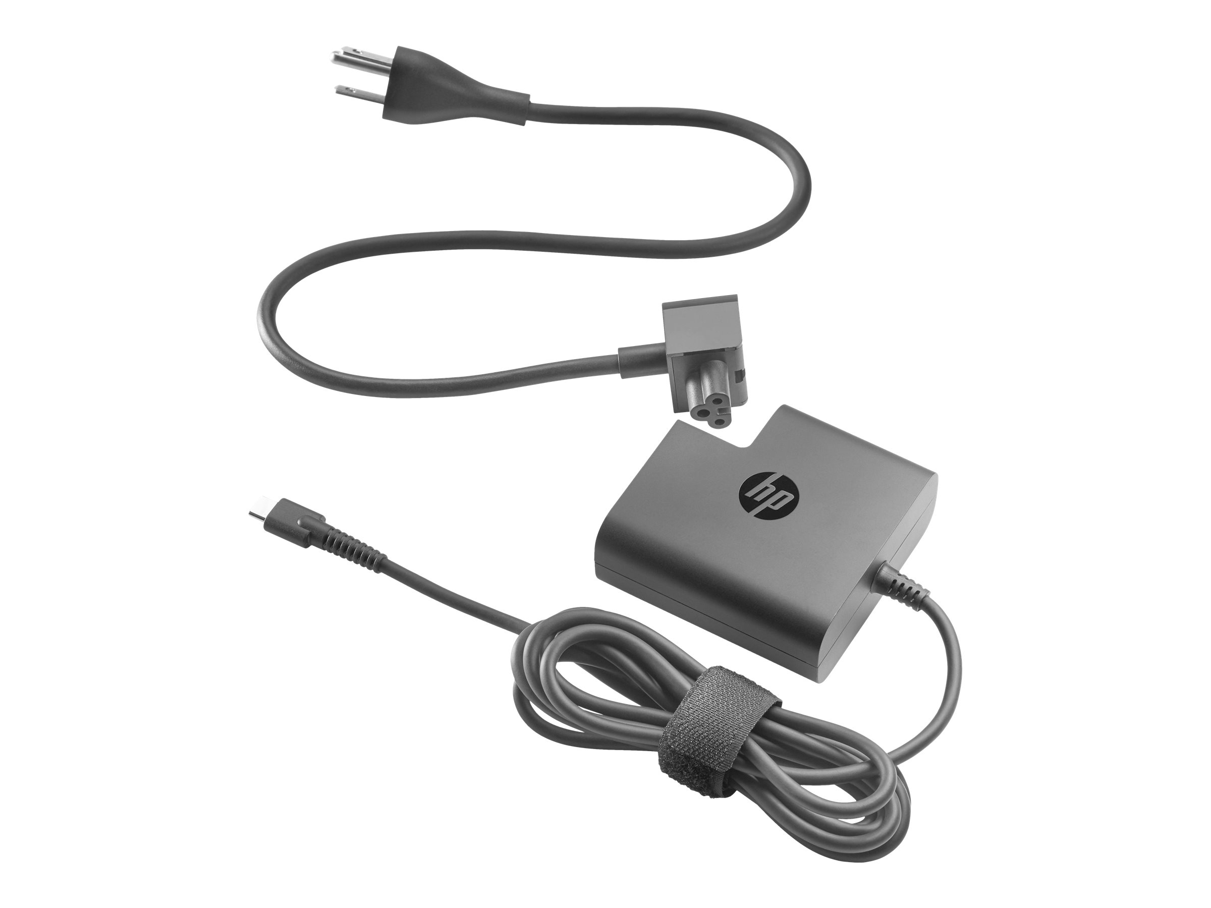HP USB-C Netzteil 65 Watt AC Adapter Ladegerät mit Stromkabel