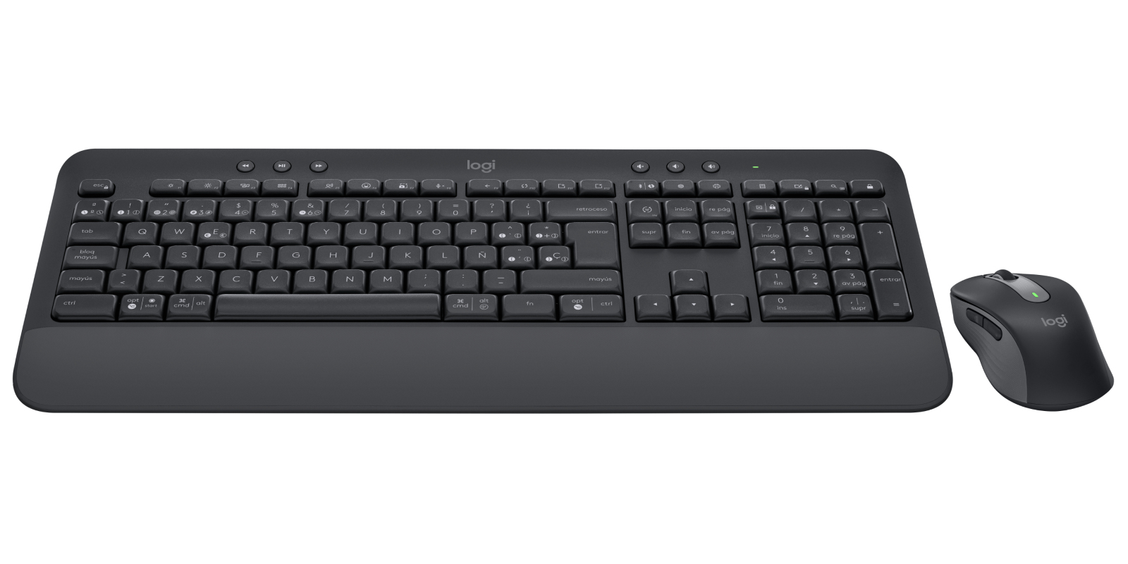Logitech Signature MK650 Combo for Business | Tastatur-und-Maus-Set | QWERTY - Spanisch