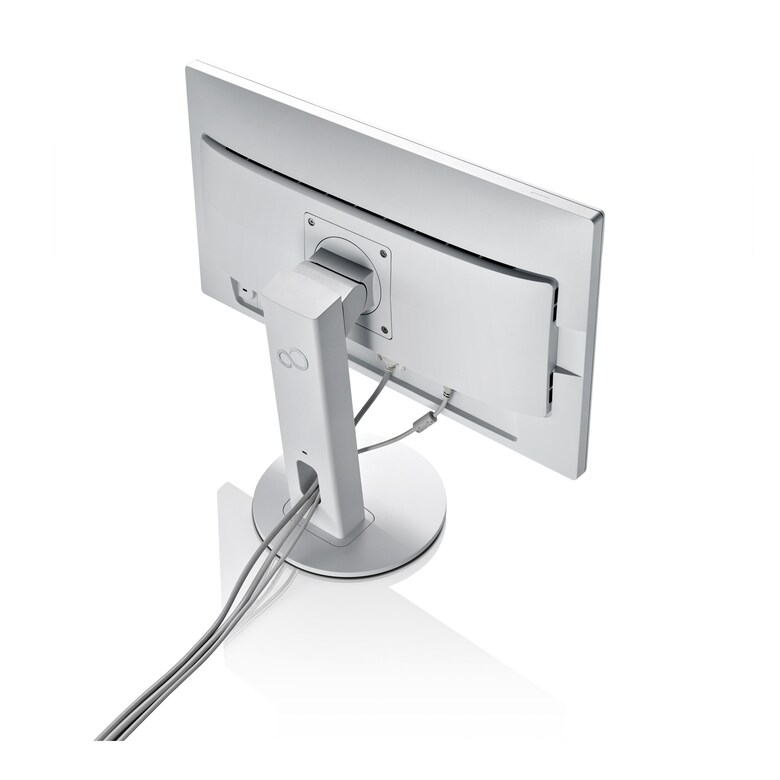 Fujitsu Monitor P24-8 WE Neo | 24.1 Zoll | WUXGA | DisplayPort | HDMI | DVI | Weiß