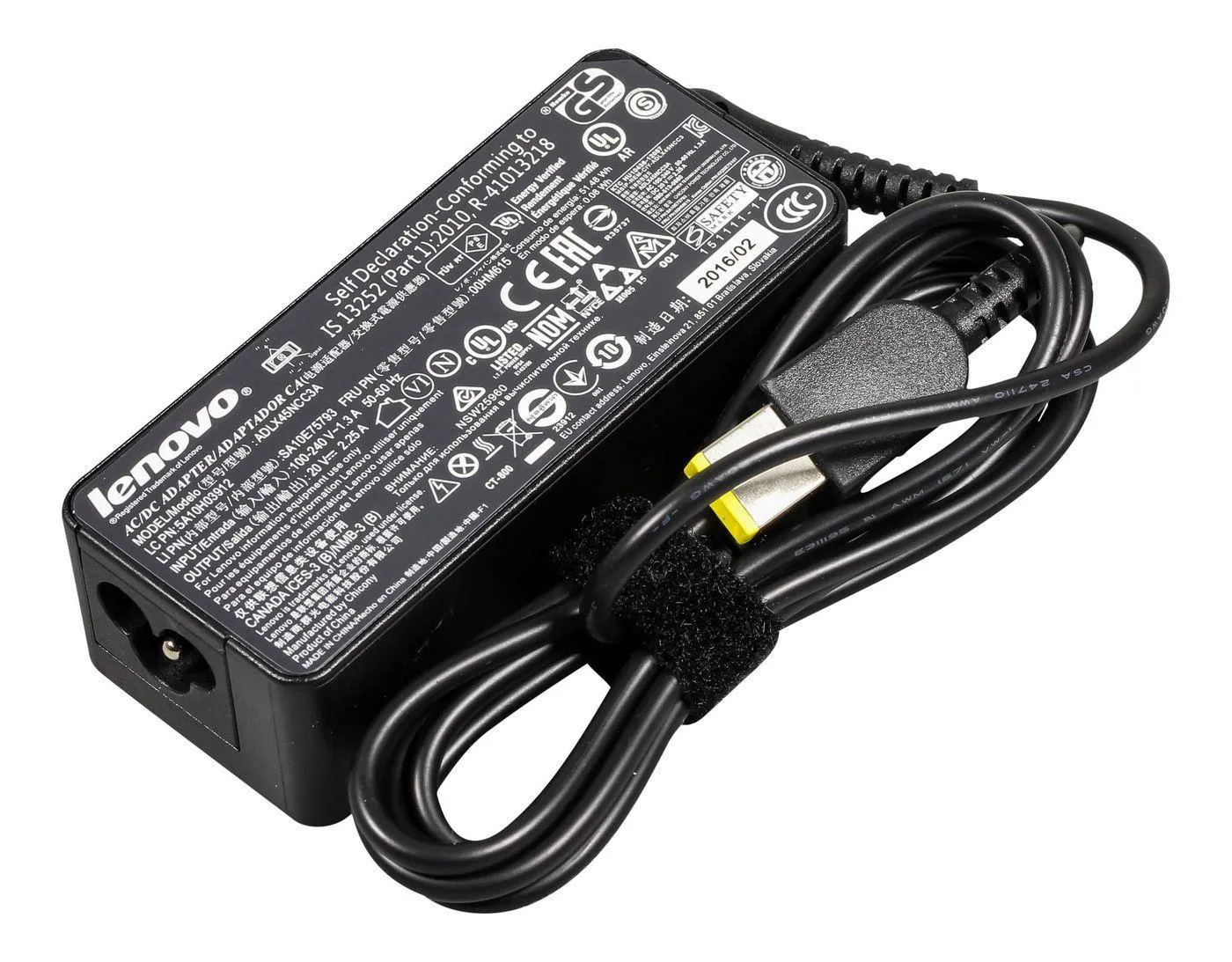 Lenovo Netzteil 45 Watt SlimTip AC Adapter Ladegerät für ThinkPad gebraucht