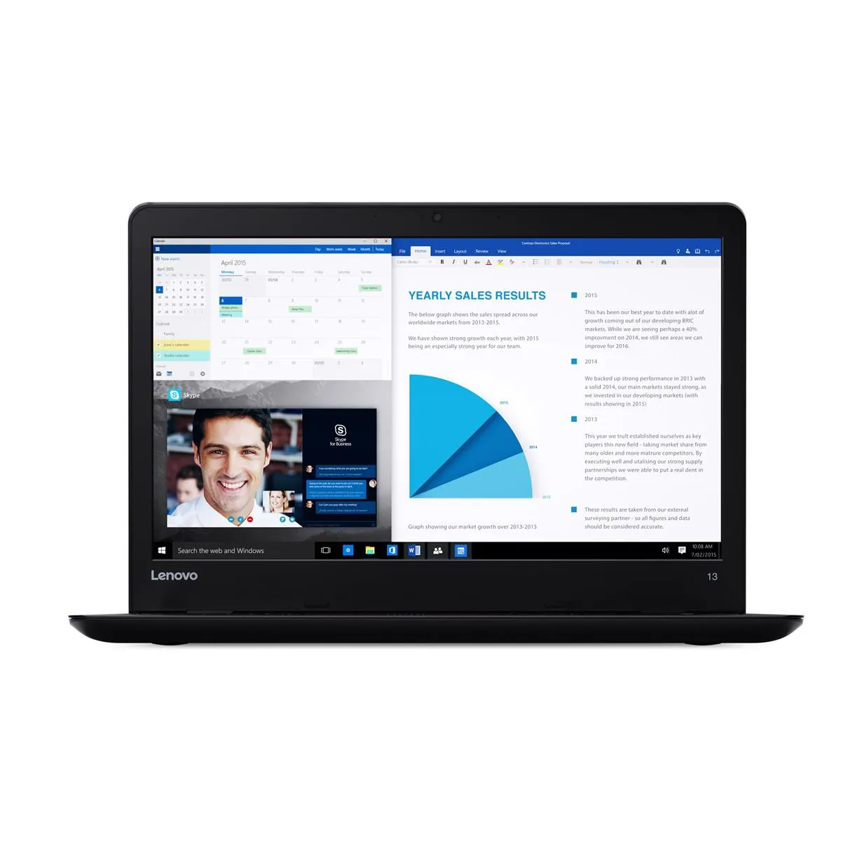 Lenovo ThinkPad 13 G2 Intel Core i3-7100U 4GB RAM 128GB SSD 13.3" HD Win 10 Pro