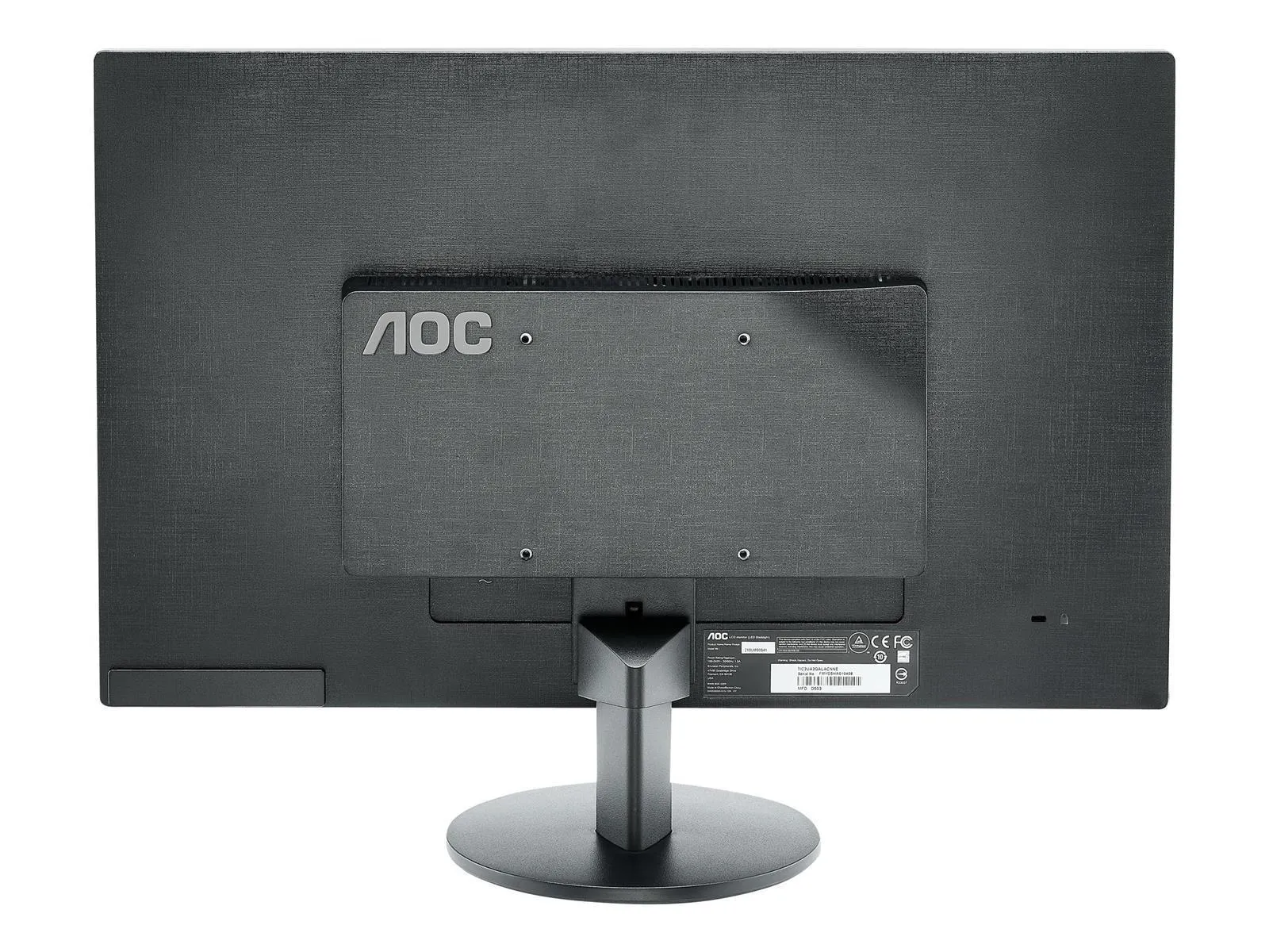 AOC Monitor E2470SWDA LED-Monitor 59,9 cm (23,6") schwarz (VGA, DVI) Full HD