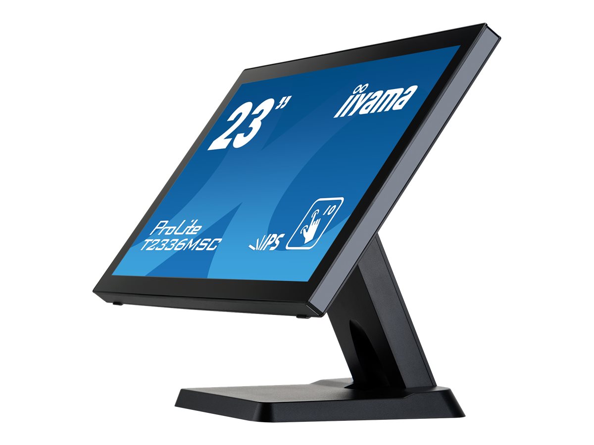 iiyama ProLite Monitor T2336MSC-B1 | 23" | IPS | DVI VGA HDMI | FHD | Touch | Schwarz - ohne Standfuß