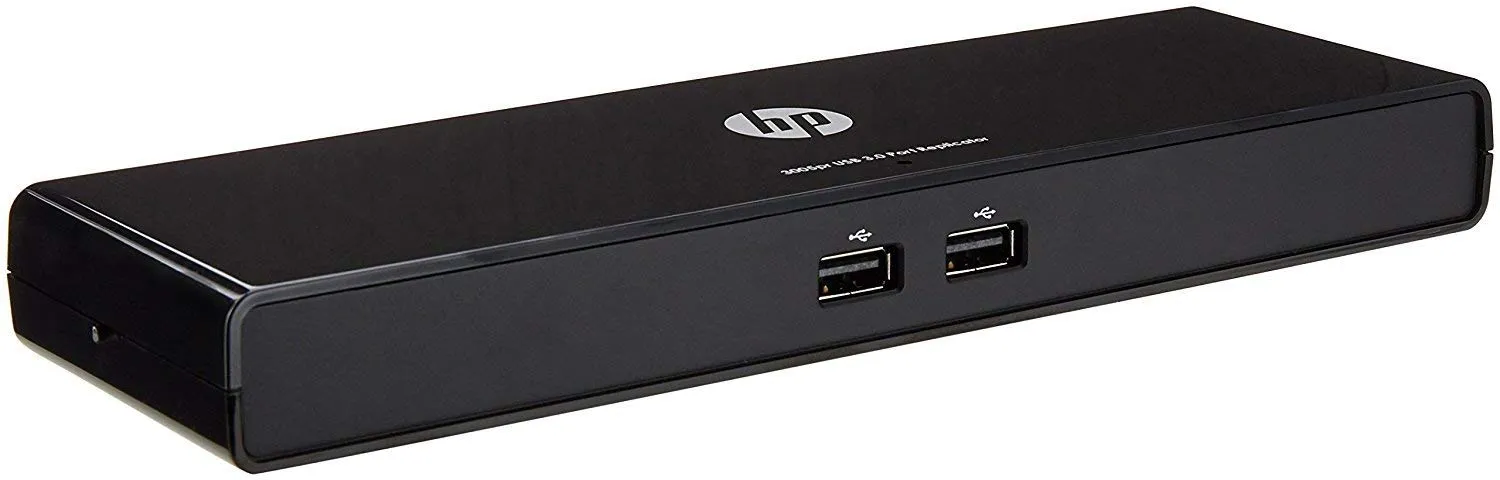 HP 3005pr USB 3.0 Port Replicator | HDMI/DP | Dockingstation inkl. 65 Watt Netzteil