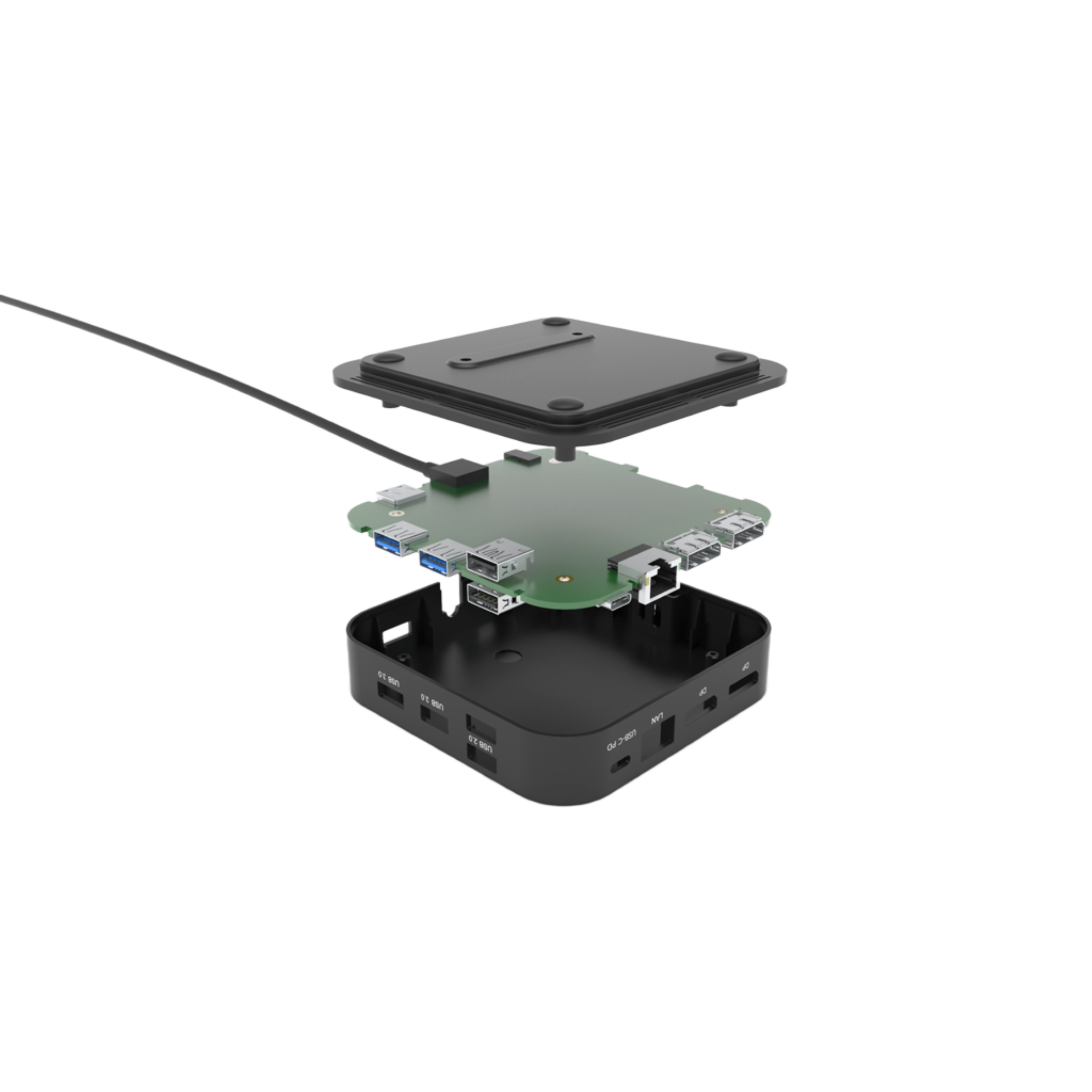 i-tec USB-C Dockingstation | 4K 2x DisplayPort | Universal Dock | ohne Netzteil