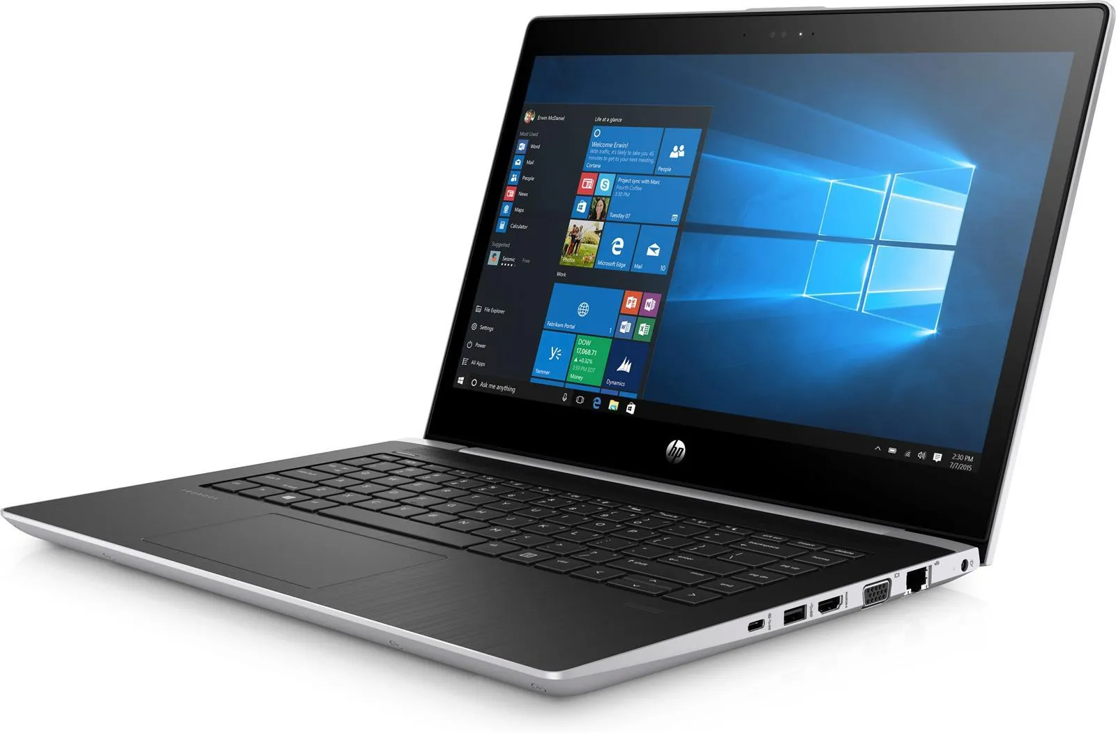 HP ProBook 440 G5 Intel Core i7-8550U 16GB 256GB SSD + 1TB HDD Full HD Win 10 Pro DE