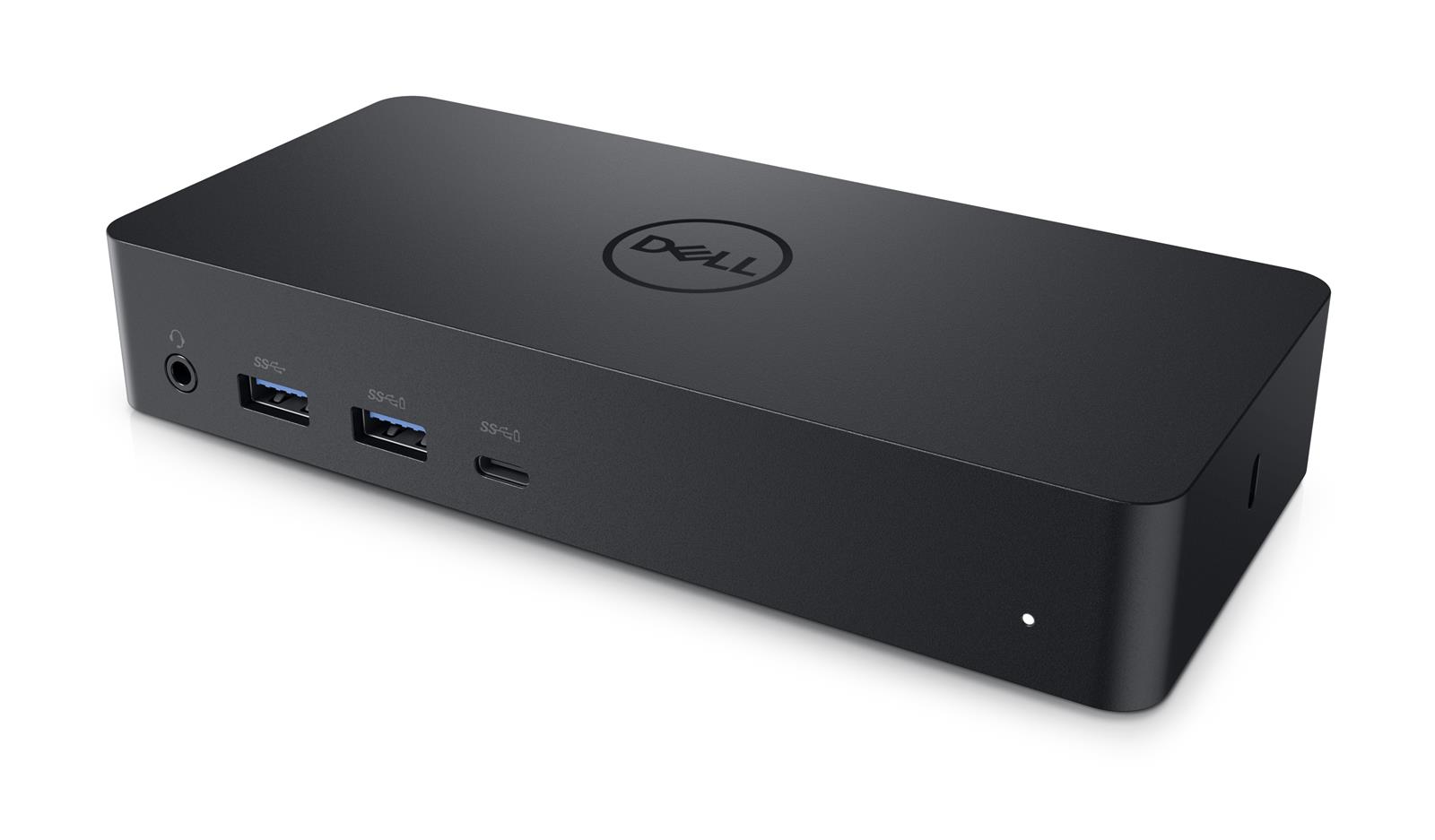 Dell-Dockingstation mit zwei USB-3.0-Ports, USB-C-Anschluss und 3,5-mm-Audiobuchse