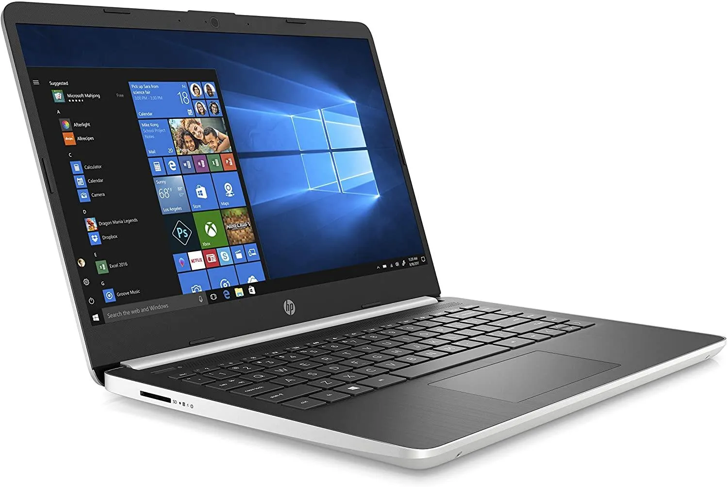 HP 14s-dq1004ng Full HD IPS Display Core i7-1065G7 1,30GHz 8GB RAM 256GB SSD W10H