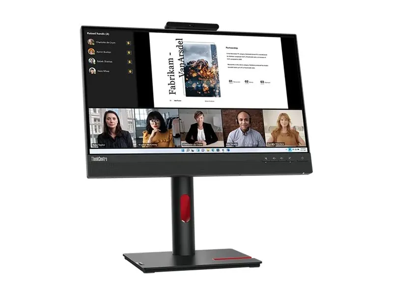 Lenovo ThinkCentre Tiny-in-One 22 Gen 5 | 22" | Full HD | Touch | HDMI DisplayPort | schwarz
