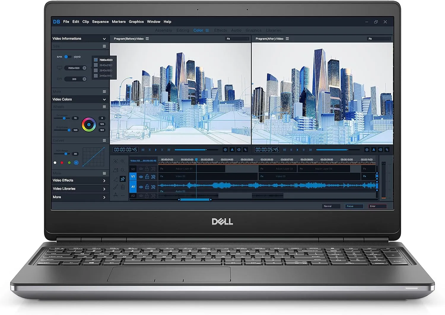 DELL Precision 7560 | 15,6" | i5-11500H | 64GB RAM | 512GB SSD | FHD | NVIDIA T1200 | Win 11 Pro | DE
