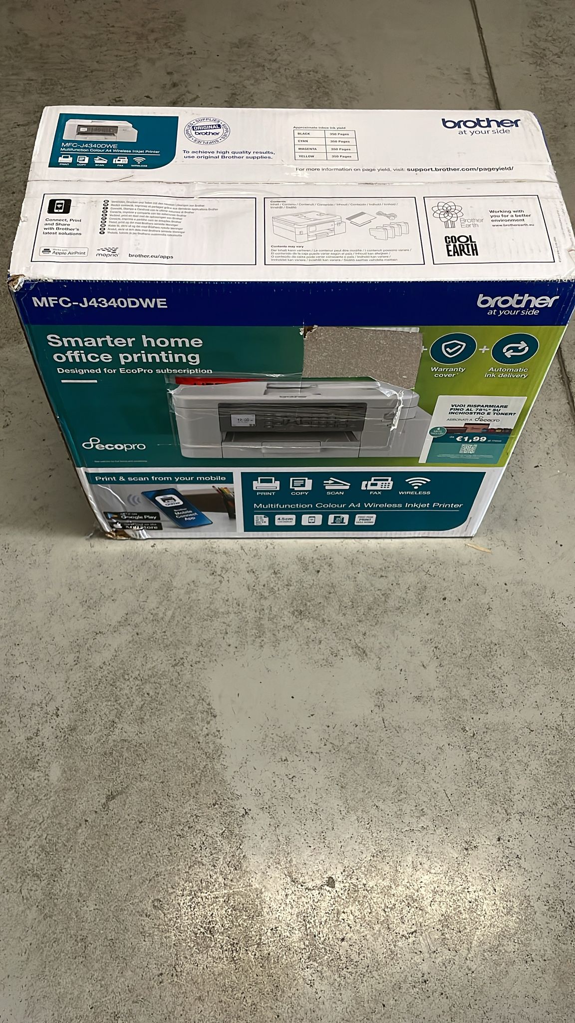Brother MFC-J4340DWE | Multifunktionsdrucker | Farbe | Tintenstrahl | WLAN