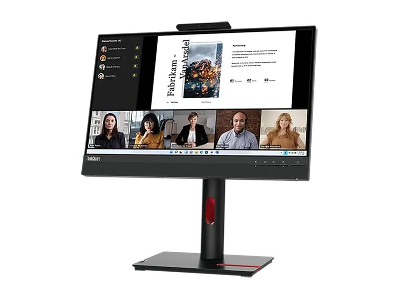 Lenovo ThinkCentre Tiny-in-One 22 Gen 5 | 22" | Full HD | Touch | HDMI DisplayPort | schwarz