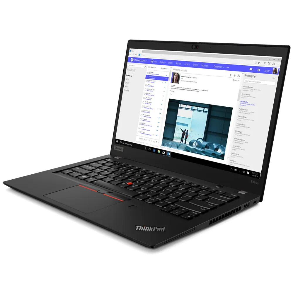 Lenovo ThinkPad T495s | 14" | AMD Ryzen 5 Pro 3500U | 16GB | 256GB SSD | Full HD | LTE | Win 11 Pro | DE