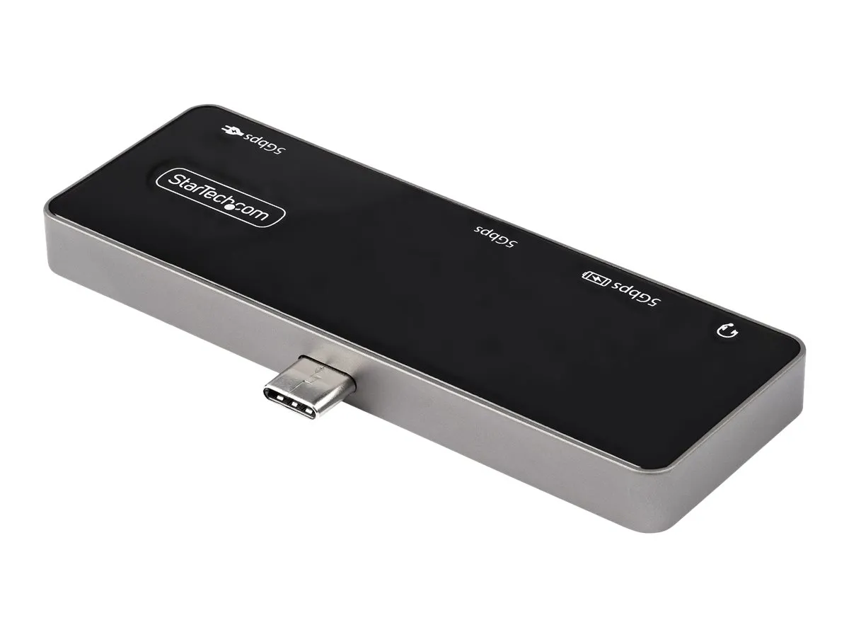 StarTech USB-C Multiport-Adapter | 4K 60Hz | HDMI 2.0, USB-C USB 3.0 | Travel Dock, Mini Dock