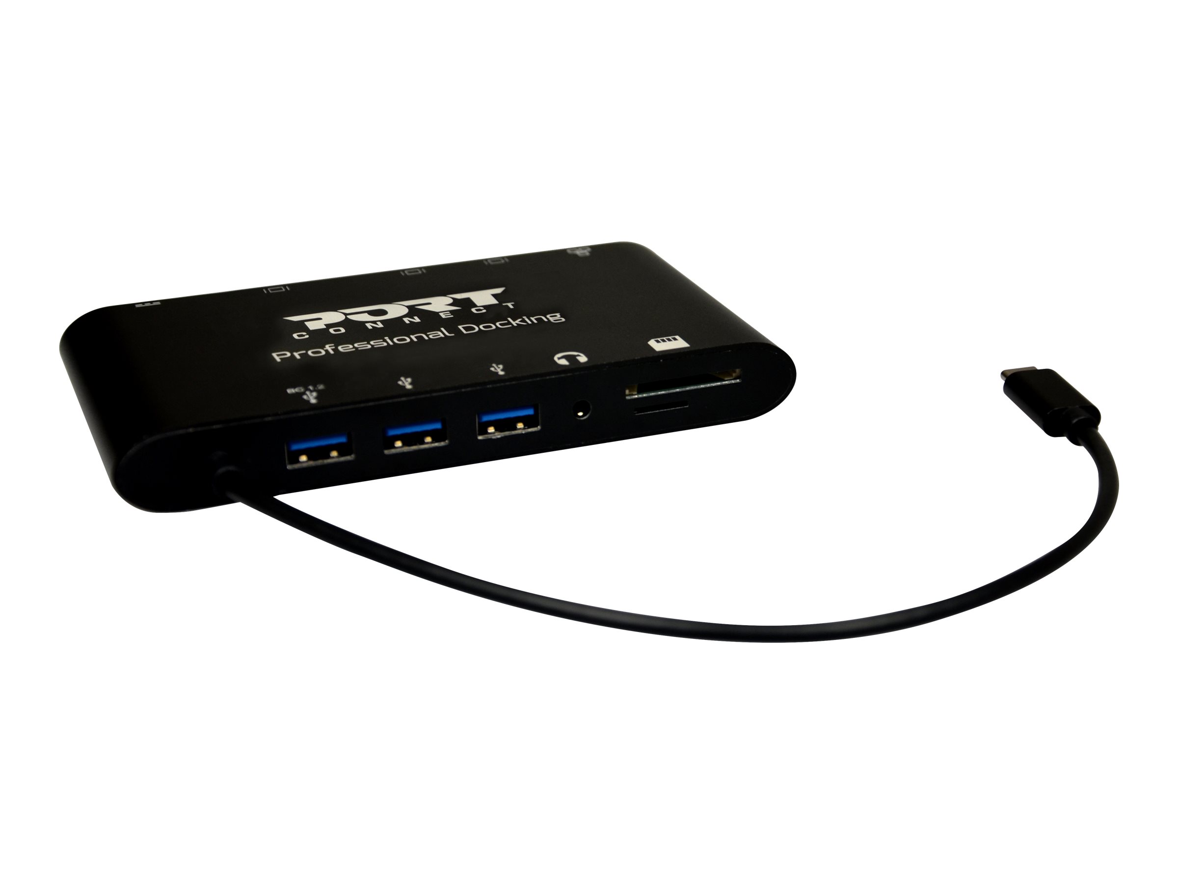 PORT Connect Dockingstation Travel USB-C Dock 1x4K++ Docking Station
