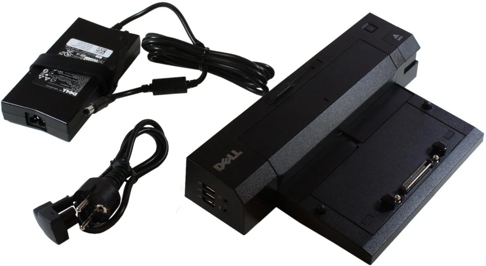 Dell 02W7T4 Dell E-Port Plus II Docking Station inkl. 130W Netzteil (452-11415 / 02W7T4)