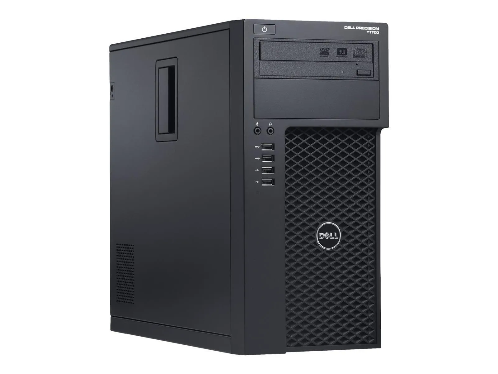 Dell Precision T1700 Workstation E3-1220v3 3,10GHz 16GB RAM 256GB SSD 500GB HDD Quadro K600 Win 10 Pro