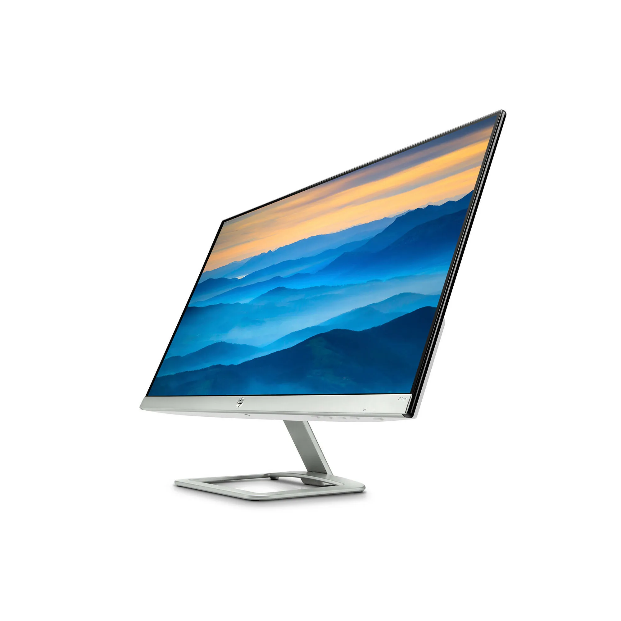HP 27er Monitor | 68.6 cm 27 Zoll IPS FHD 1920x1080 2xHDMI silber/schwarz