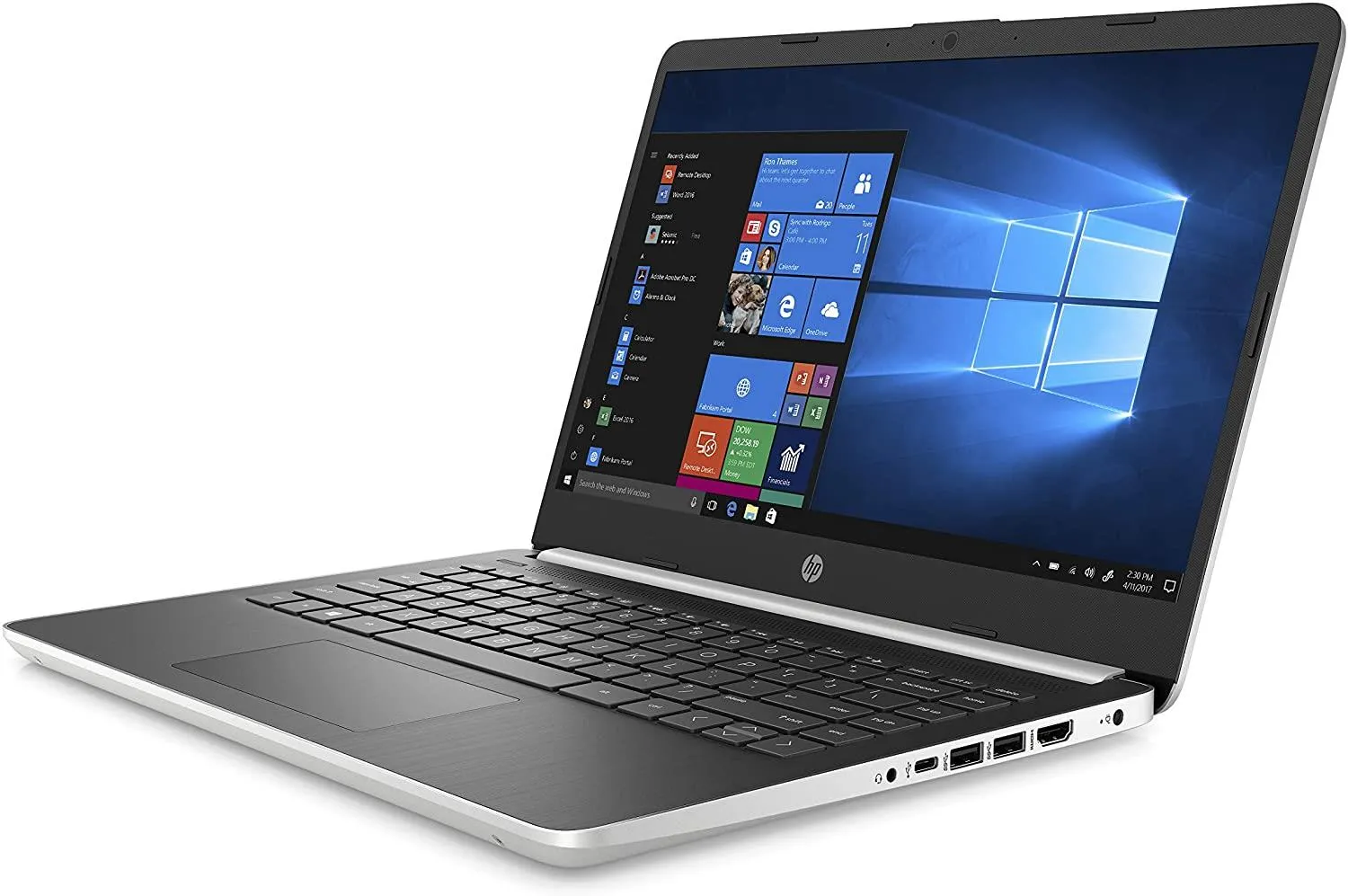 HP 14s-dq1004ng Full HD IPS Display Core i7-1065G7 1,30GHz 8GB RAM 256GB SSD W10H