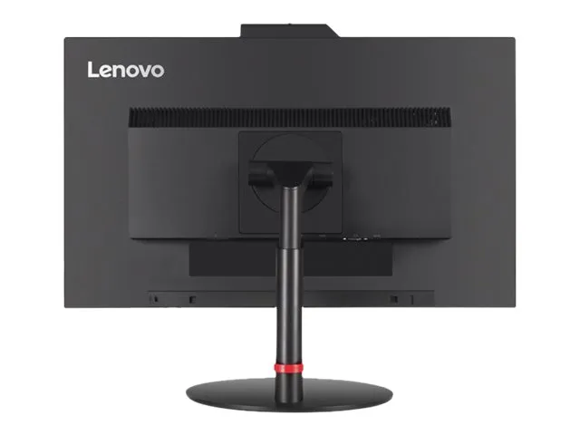 Lenovo ThinkVision T24v-10 | 23.8" | LED IPS Full HD Monitor | Webcam | HDMI DP VGA | Schwarz