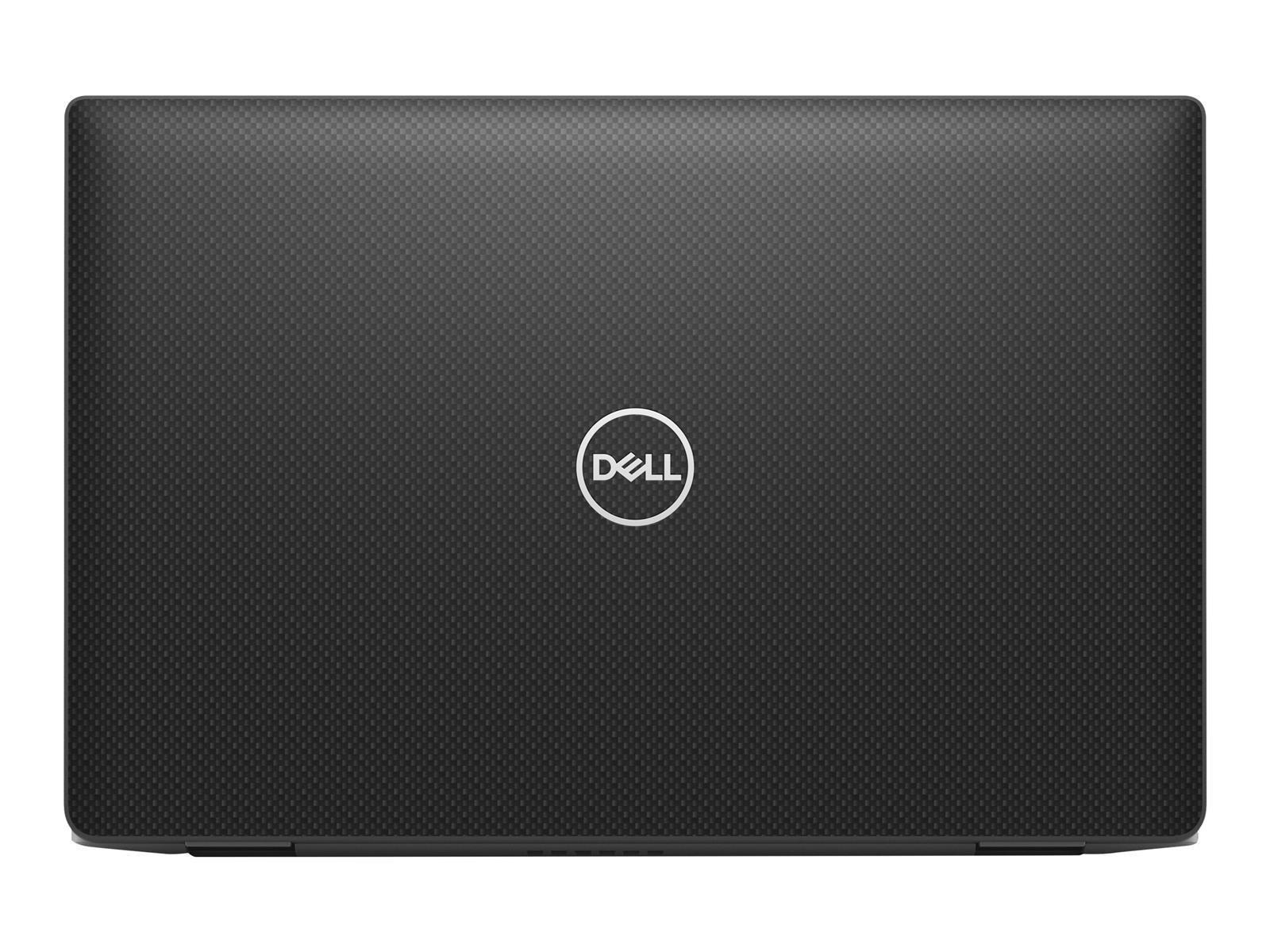 Dell Latitude 7320 Laptop mit geschlossener schwarzer Gehäuseoberseite und Dell-Logo