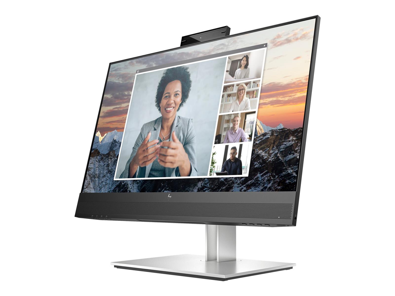 HP E24m G4 Monitor | 23.8" | Full HD | Webcam | schwarz