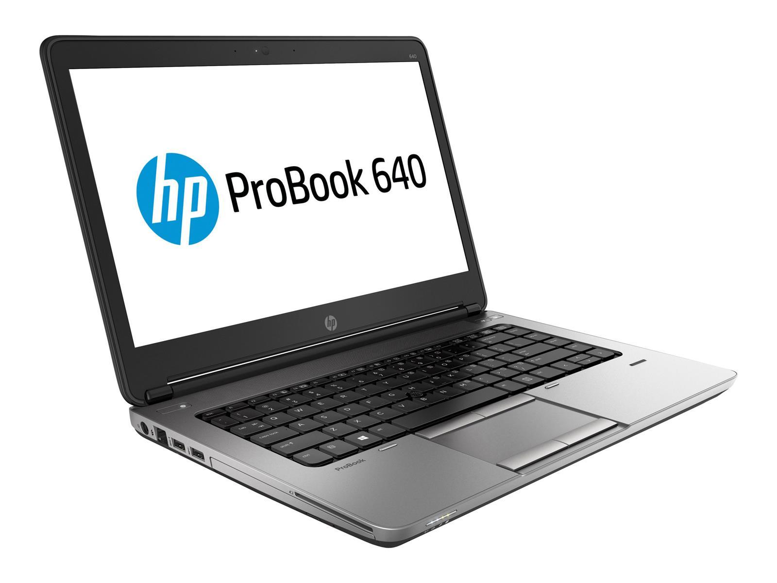 HP ProBook 640 G1 Intel Core i5-4210U 2.60GHz 4GB RAM 350GB HDD Win 10 Pro Akku Defekt