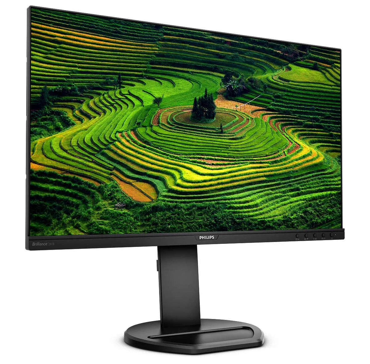 Philips 241B8Q Monitor | 24" | Full HD | Schwarz