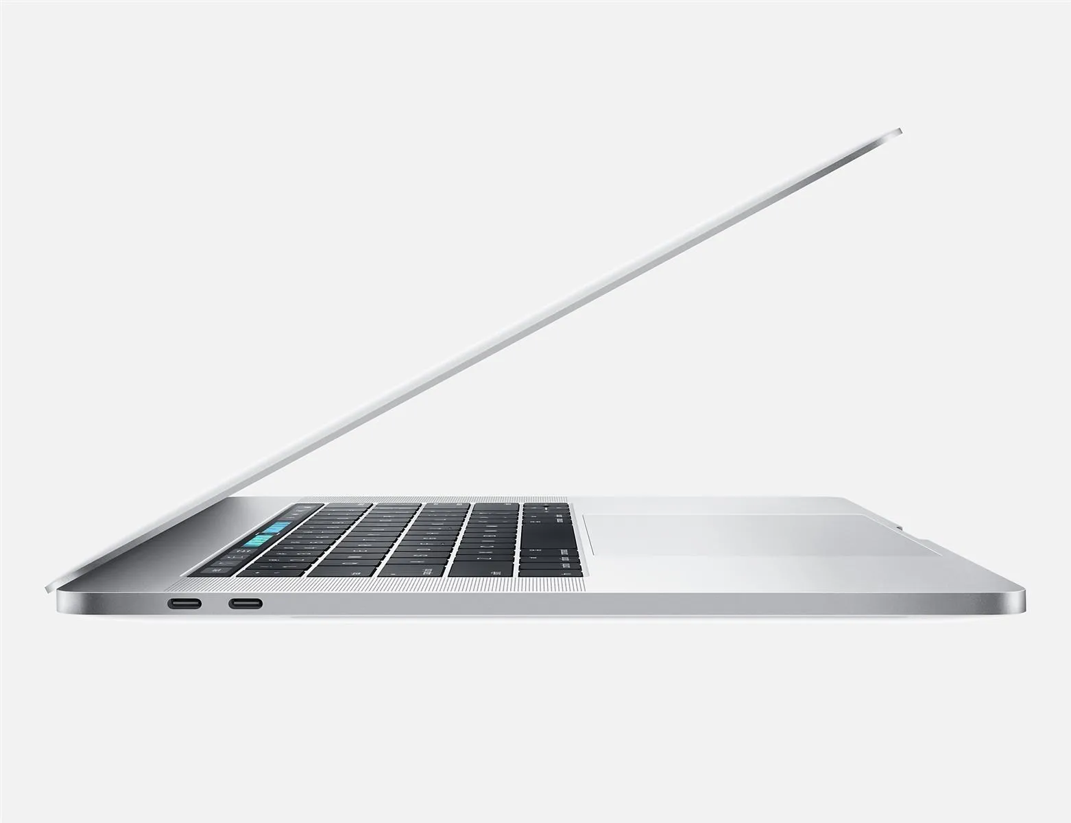 Apple MacBook Pro 2017 | 15.4" | Touch Bar | i7-7700HQ | 16GB | 512GB SSD | Radeon Pro 555 | silber | DE