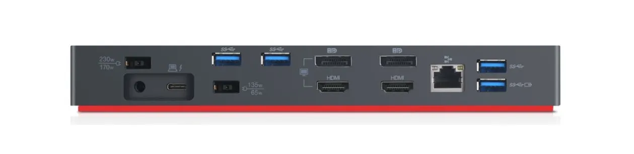 Lenovo ThinkPad Thunderbolt 3 Workstation Dock G2 40AN | inkl. 230W Netzteil
