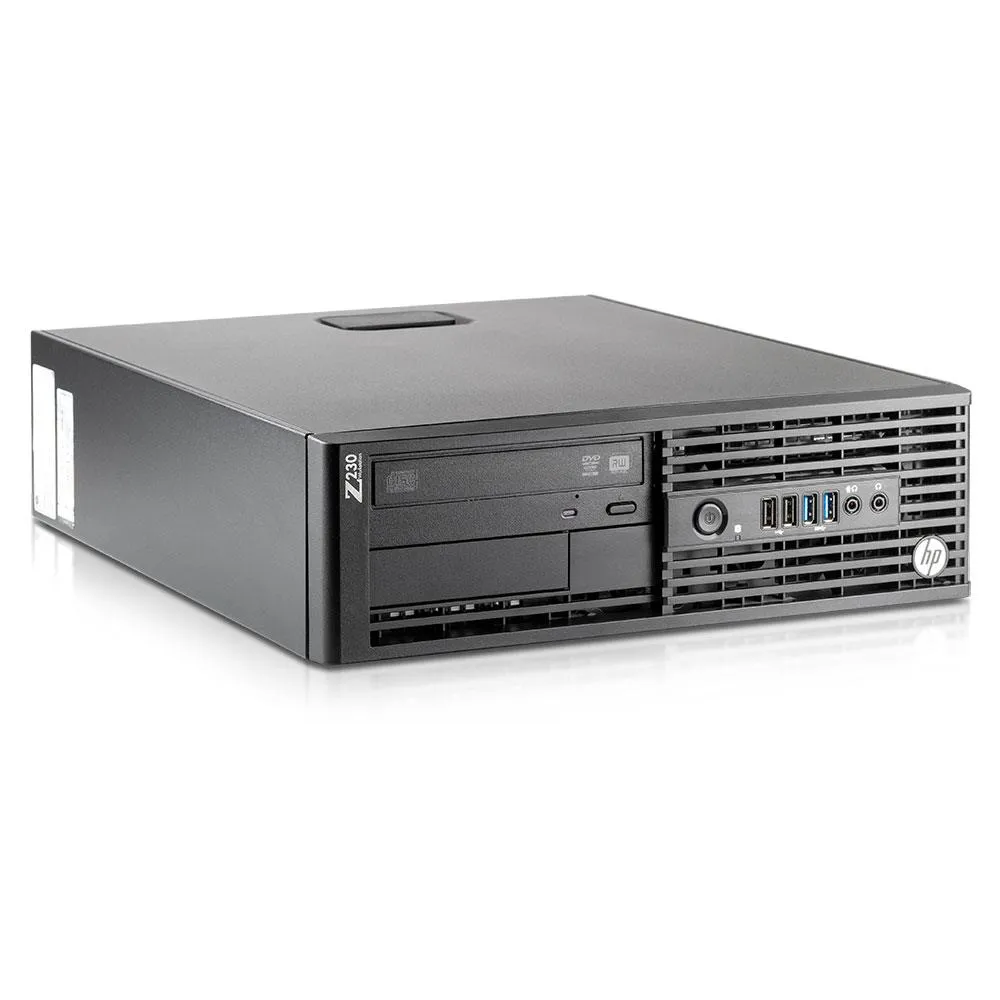 HP Z230 SFF Workstation | Intel Xeon E3-1225 | 16GB RAM | 500GB SSD | Win 10 Pro