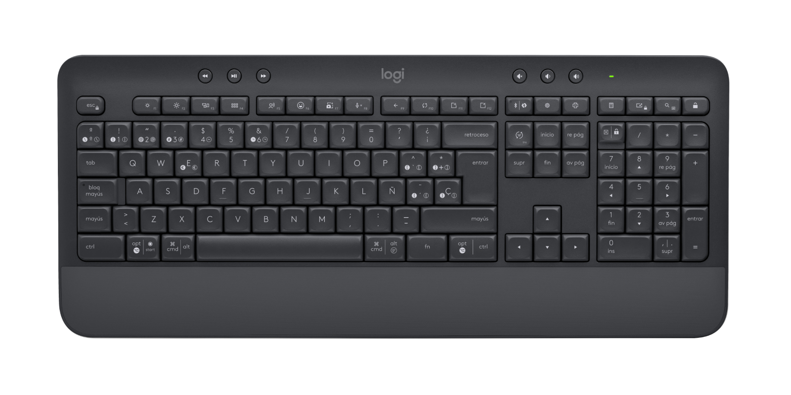 Logitech Signature MK650 Combo for Business | Tastatur-und-Maus-Set | QWERTY - Spanisch