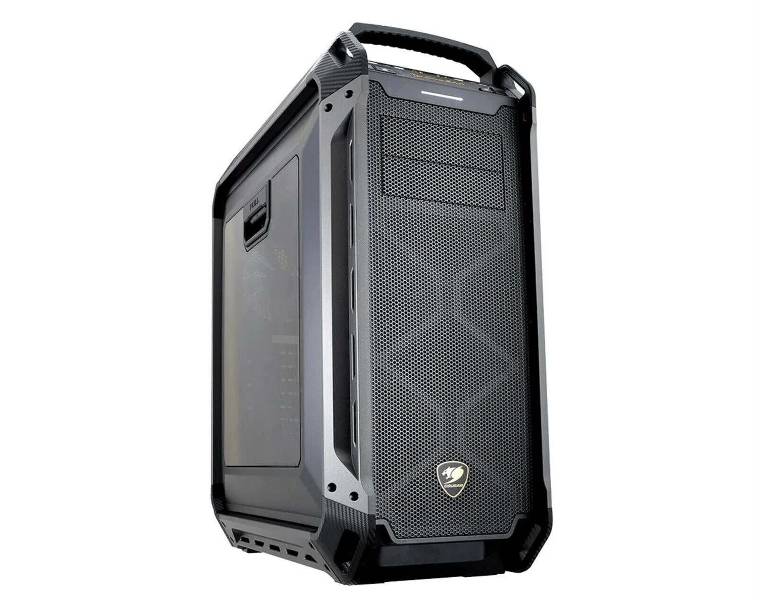COUGAR PANZER MAX G PC Tower Gehäuse Schwarz/Transparent ATX CEB E-ATX