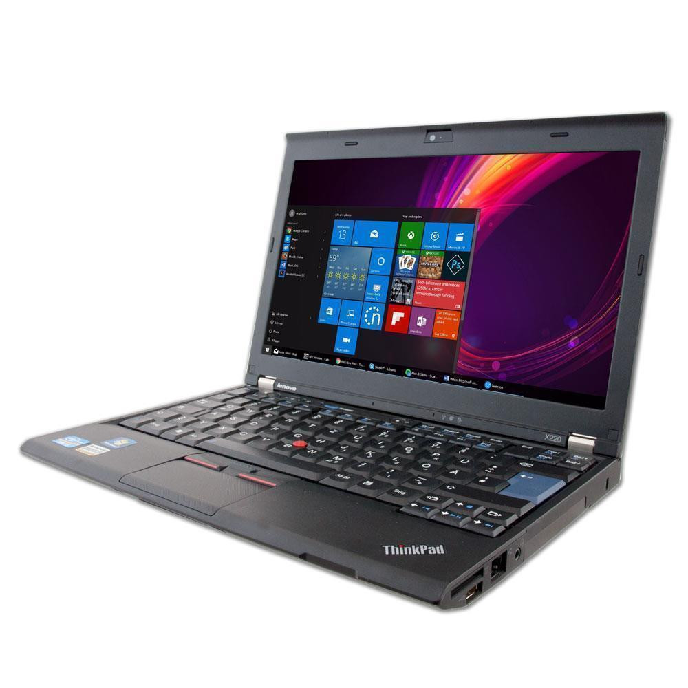 Lenovo ThinkPad X220 12,5" HD Core i7-2640M 2.8GHz 8GB 256GB SSD 4G LTE Win10Pro