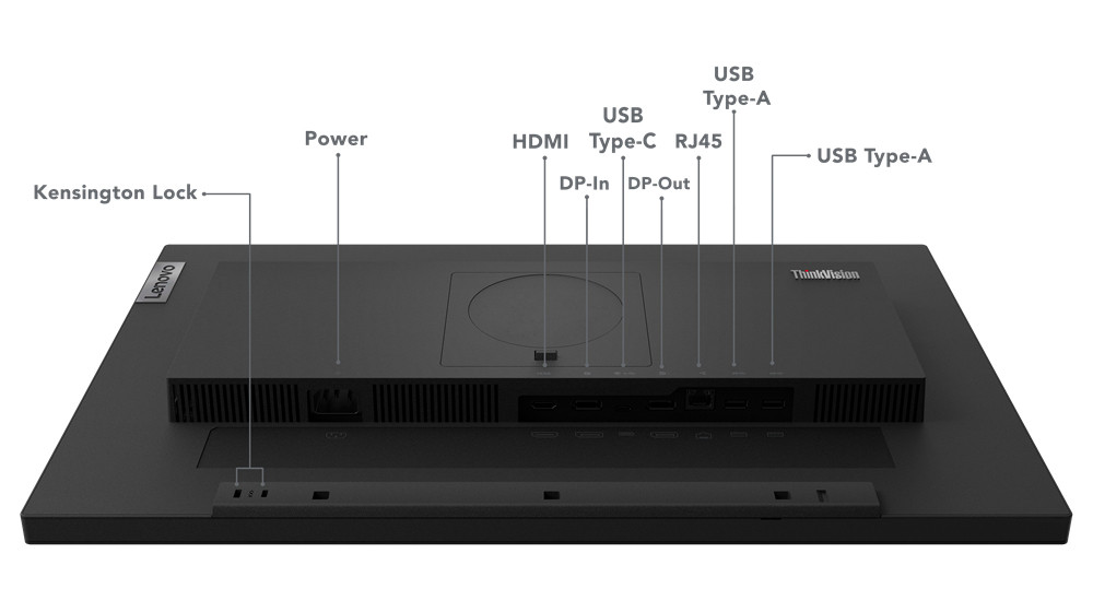 Lenovo ThinkVision T24m-29 | 24" | LED IPS Full HD Monitor | schwarz
