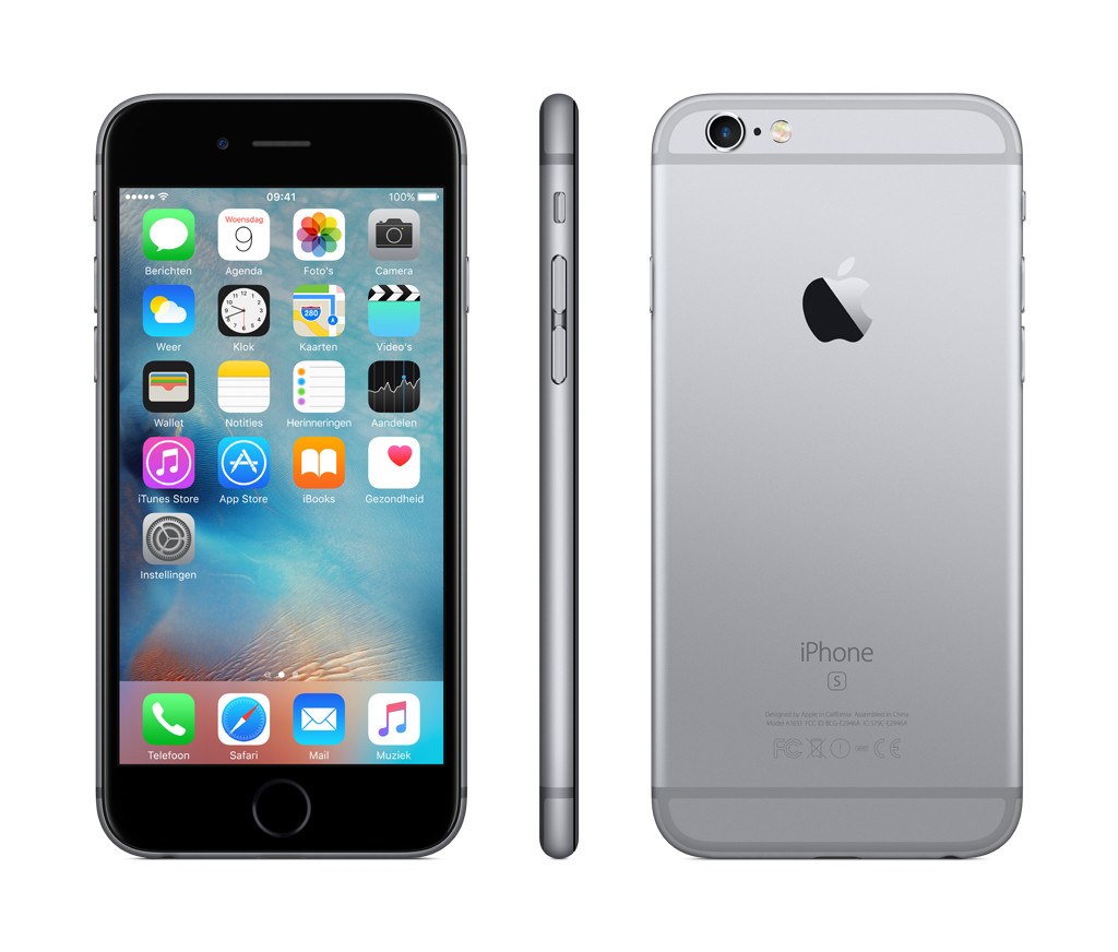 Apple iPhone 6s 128GB Spacegrau Smartphone ohne Simlock ohne Vertrag A1688 stark Gebraucht