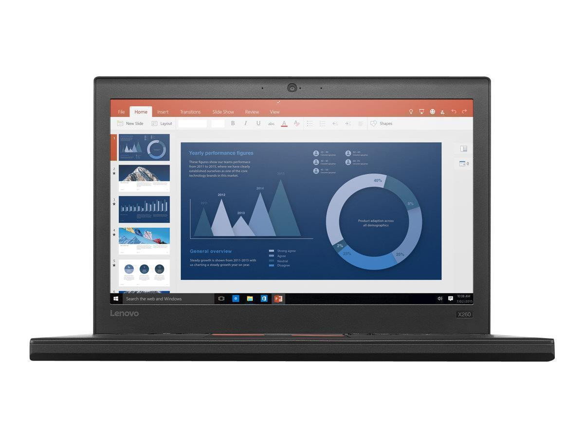 Lenovo ThinkPad X260 i5-6300U 8GB 256GB SSD HD USB 3.0 WEBCAM Win 10 Pro